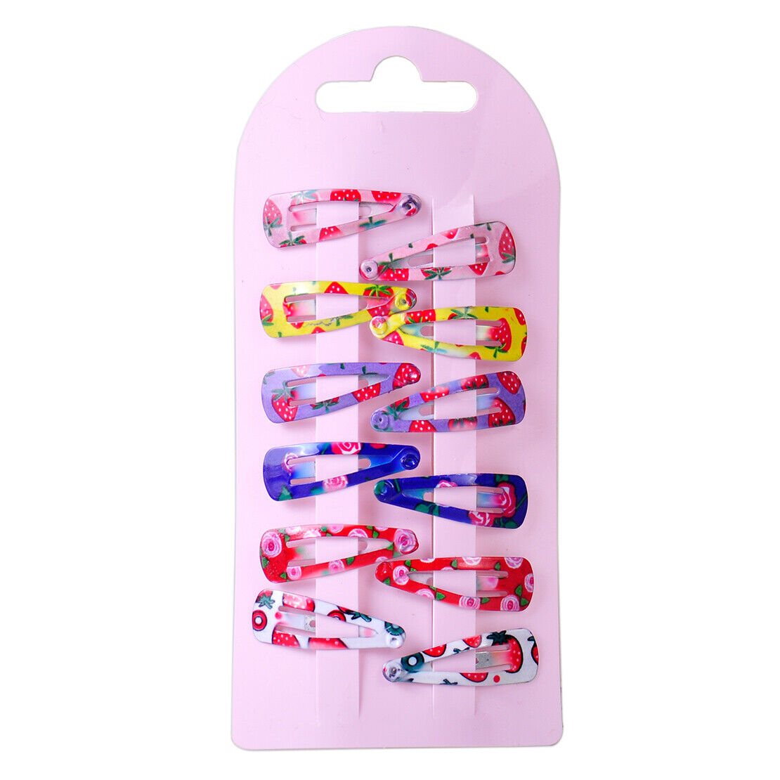 60x 3cm Kid Girl Baby Mini Snap Hair Clip Hairpin Barrette Headwear Accessory Li