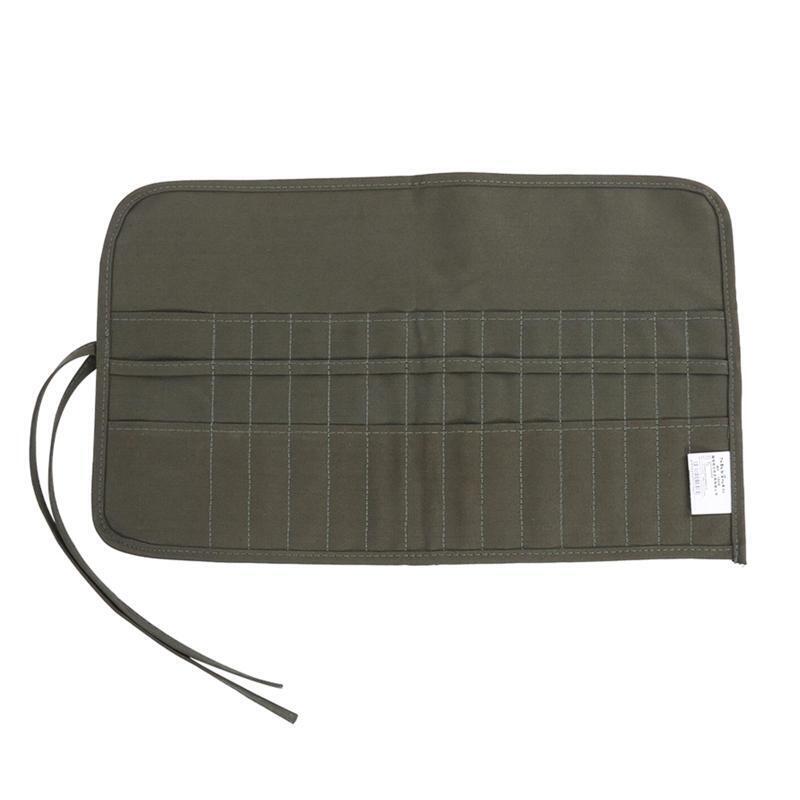 Portable Artist Paint Brush Bag Holder 30 Slots Roll Up Canvas Paint Brush Cases