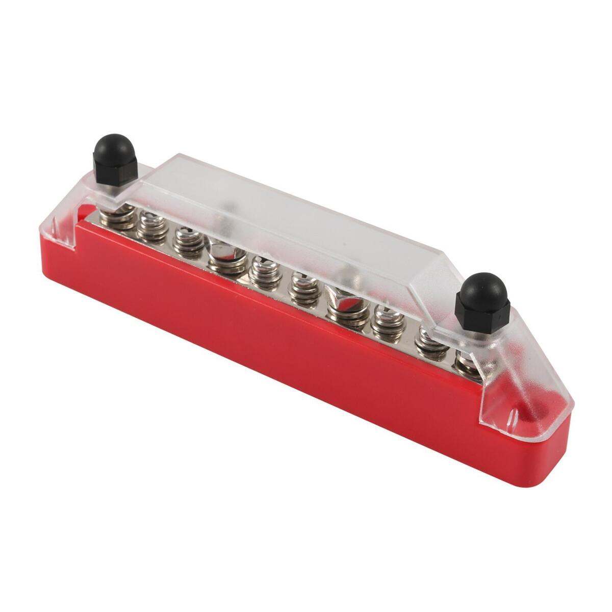 Bus Bars 4x M6 Terminal Studs 30V AC 48V DC Premium Fits for Boat Car Yacht