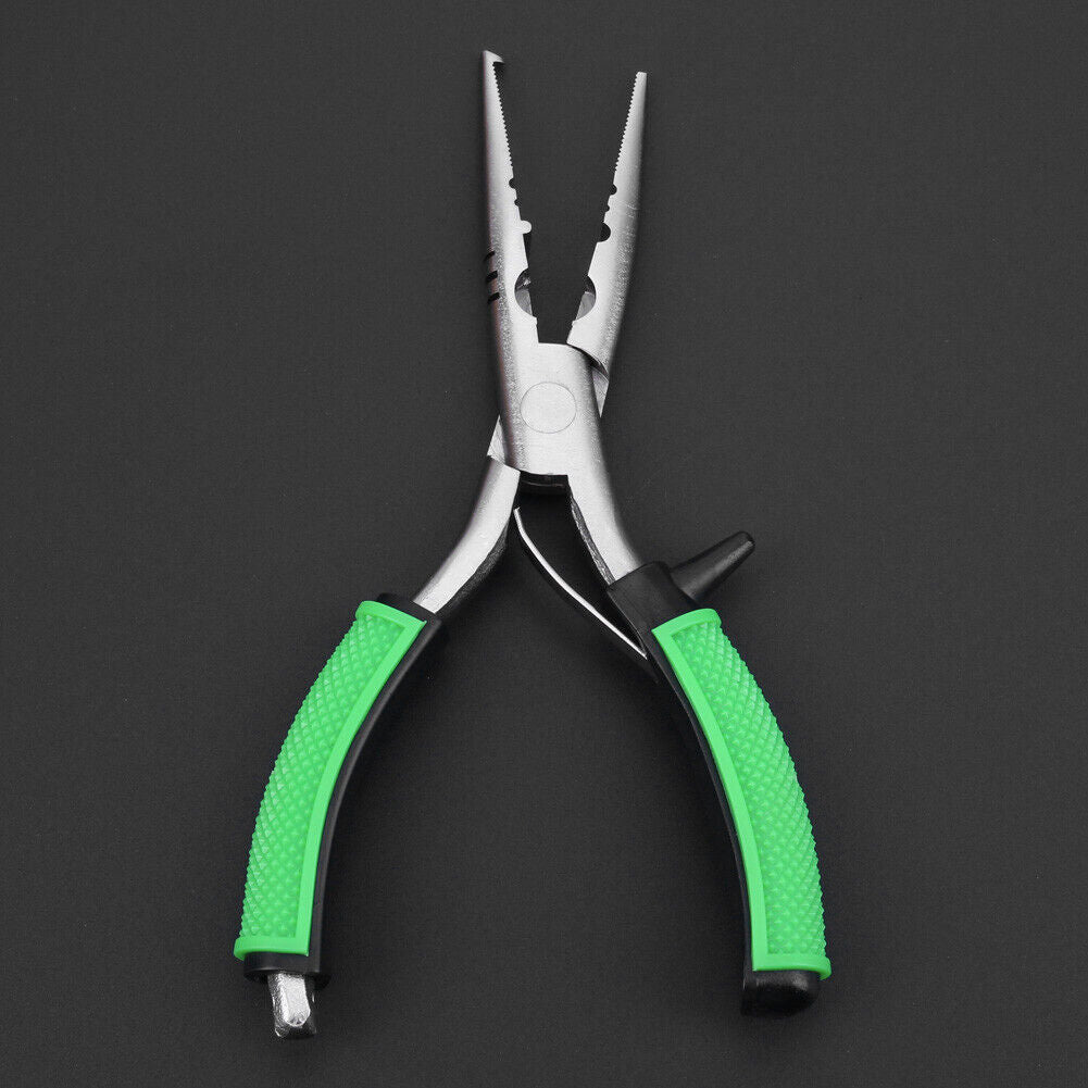 1pc High Carbon Steel Metal Fishing Split Ring Pliers Cutters Hook Remover