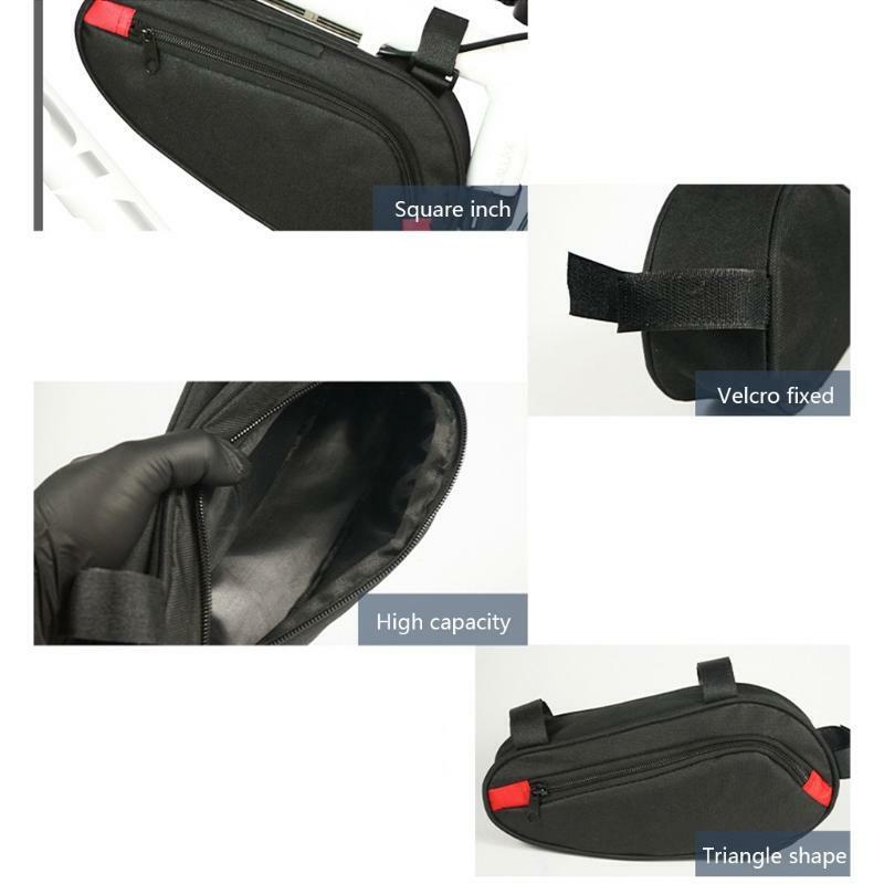 MTB Bike Front Frame Triangle Storage Bag Bicycle Cycling Tube Waterproof Pouch