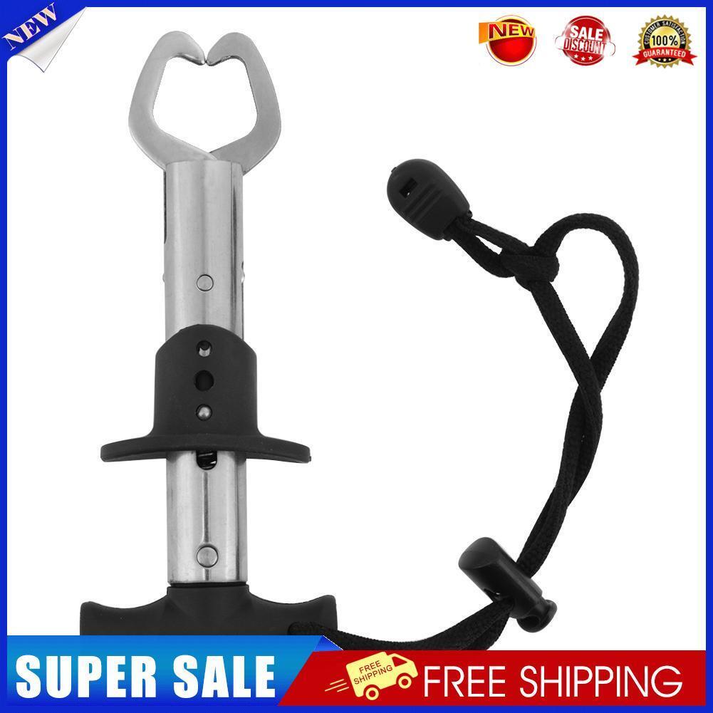 Mini T Shape Fish Lip Stainless Steel Fishing Gripper Handle Lip Grabber