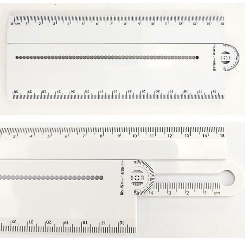 Compass Metal Multifunctional Drawing Circle Tool Ruler Painting Professional