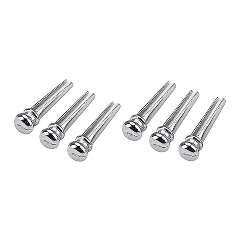 Electric Guitar Bass Neck Joint Bushings and Bolts Screws (Pack of 6)