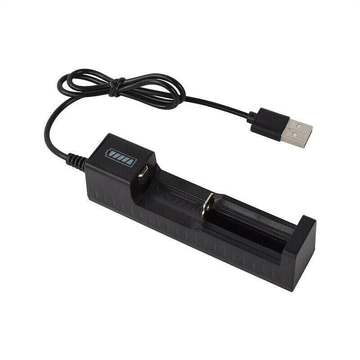 18650 3.7V Rechargeable Intelligent USB Battery Charger With LED Indicator