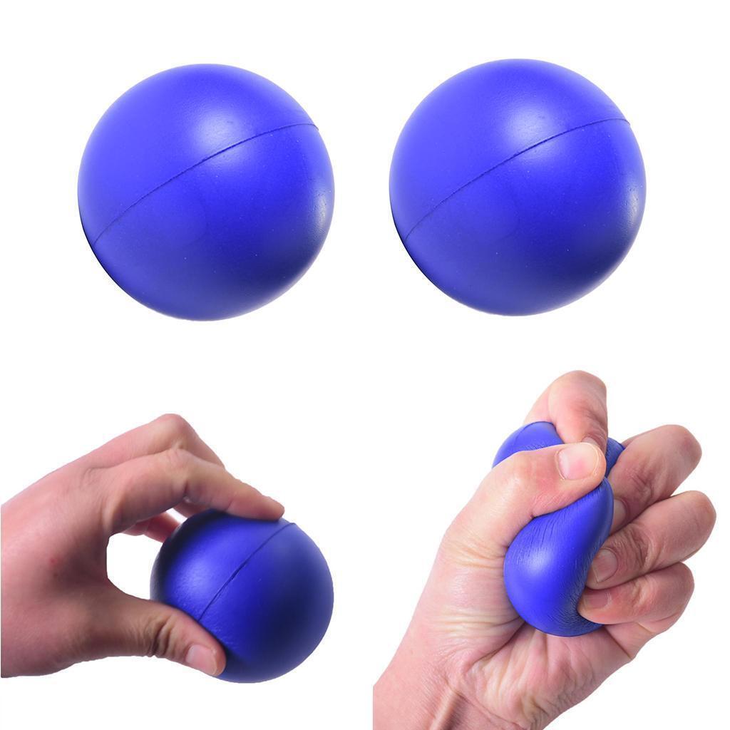 2X Portable Squeeze Stress Relieve Balls Hand Grip Exercise Balls Massage