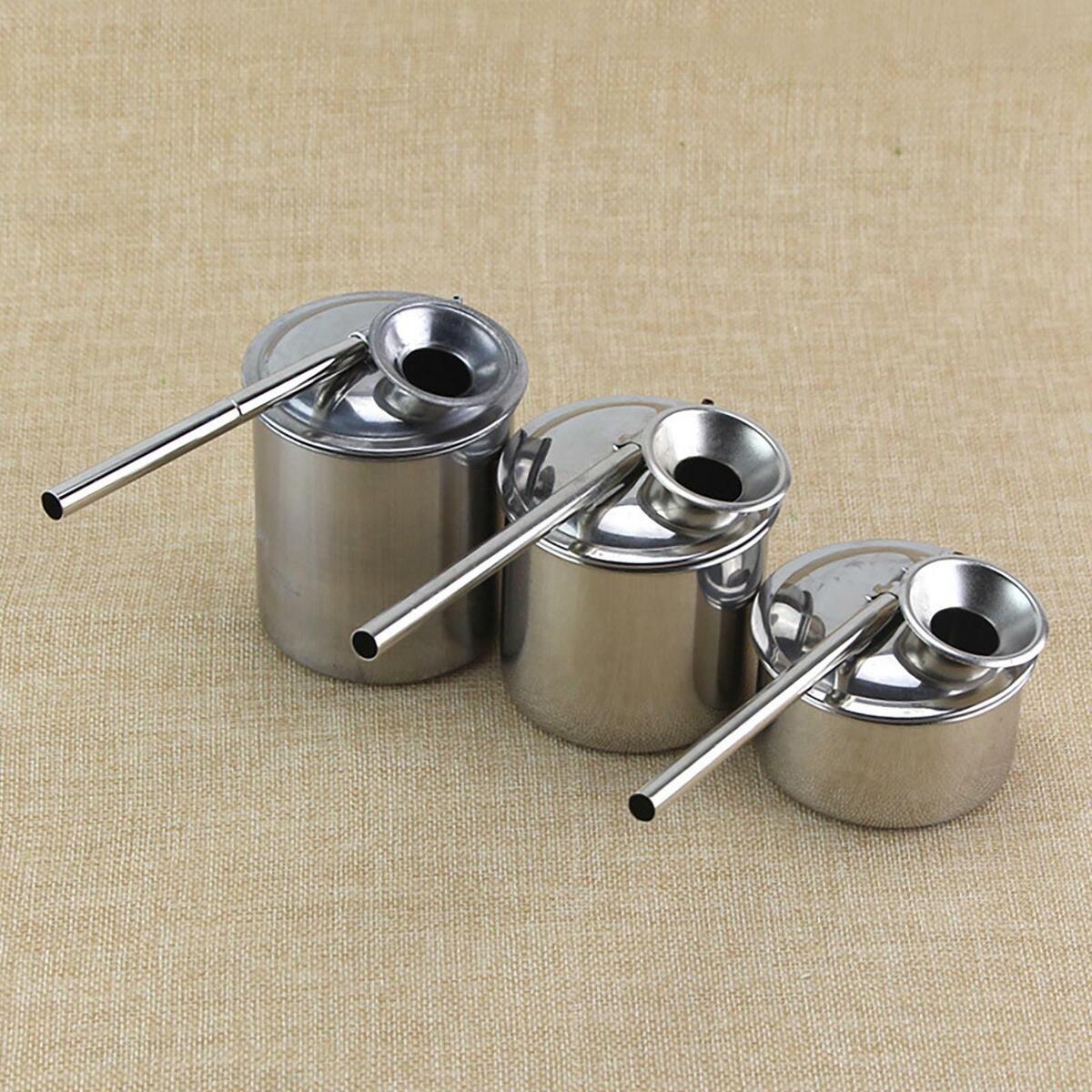 Pottery  Glazes Pots Craft Painting Stainless Steel Clay Tool 300ml