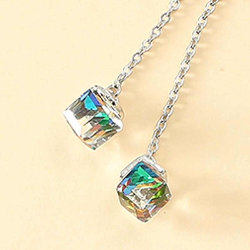 Explosion Necklace European American Angel Wing Crystal Classic Simple Necklace