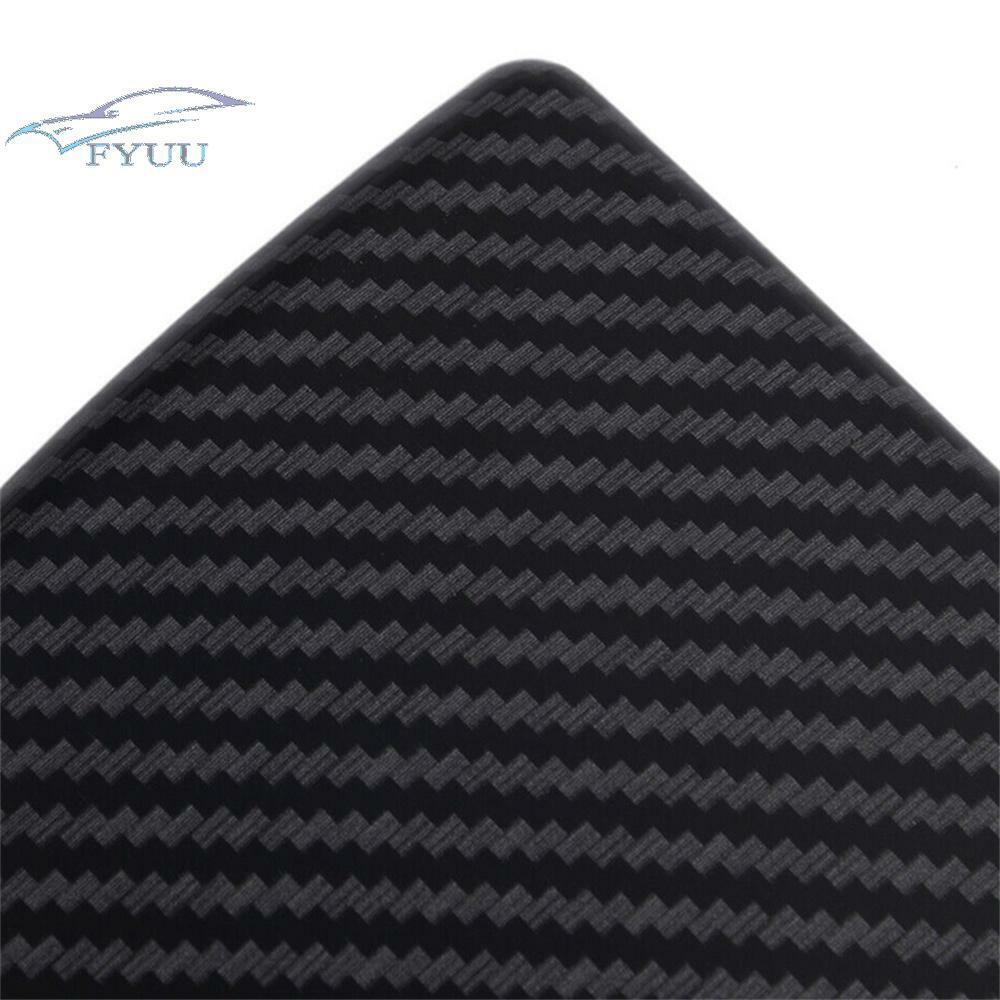 Carbon Fiber Look Console Armrest Cover Pad For BMW 5 Series F10 F18 2011-17 RHD