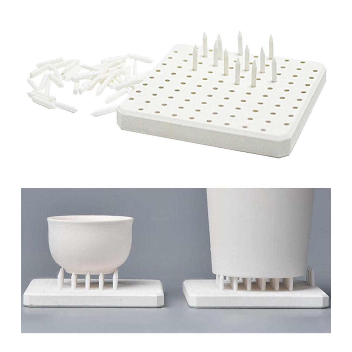 Porous Refractory Support Pad Pottery Tool High Temperature Resistant