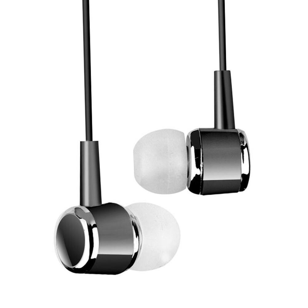Universal In-Ear Earbuds Headsets Music Earphones 3.5mm Headphone (Black)