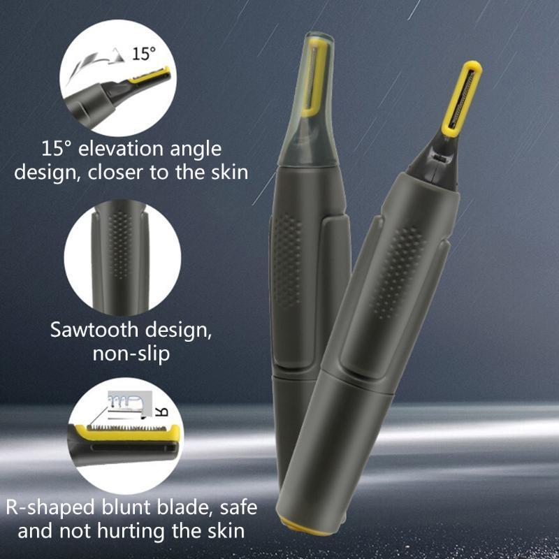 Electric Nose Hair Trimmer Ear Neck Eyebrow Shaver Men Women Clean Trimmer Razor