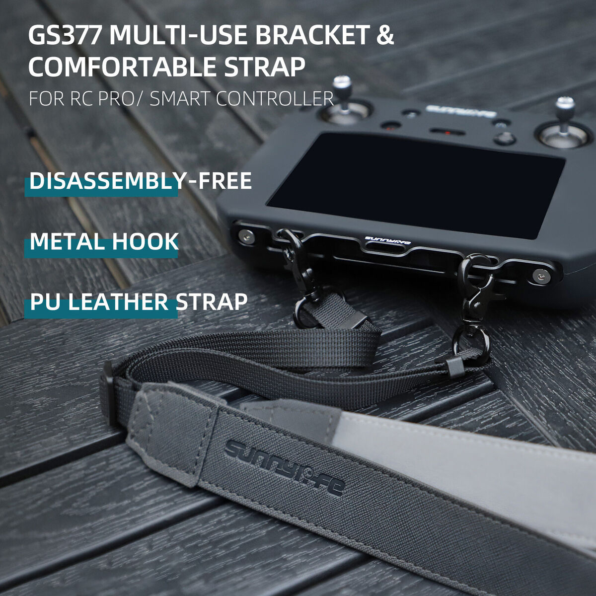 Neck Strap Belt With Storage Case For DJI Mini 3 Pro/DJI RC Pro Controller Suoer