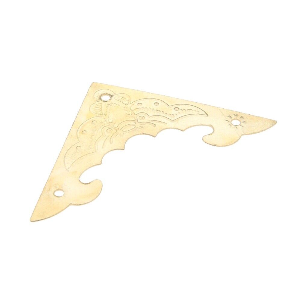 12Pcs Metal Guard Corner Decorative Protectors for Box Jewelry Gift Case Desk