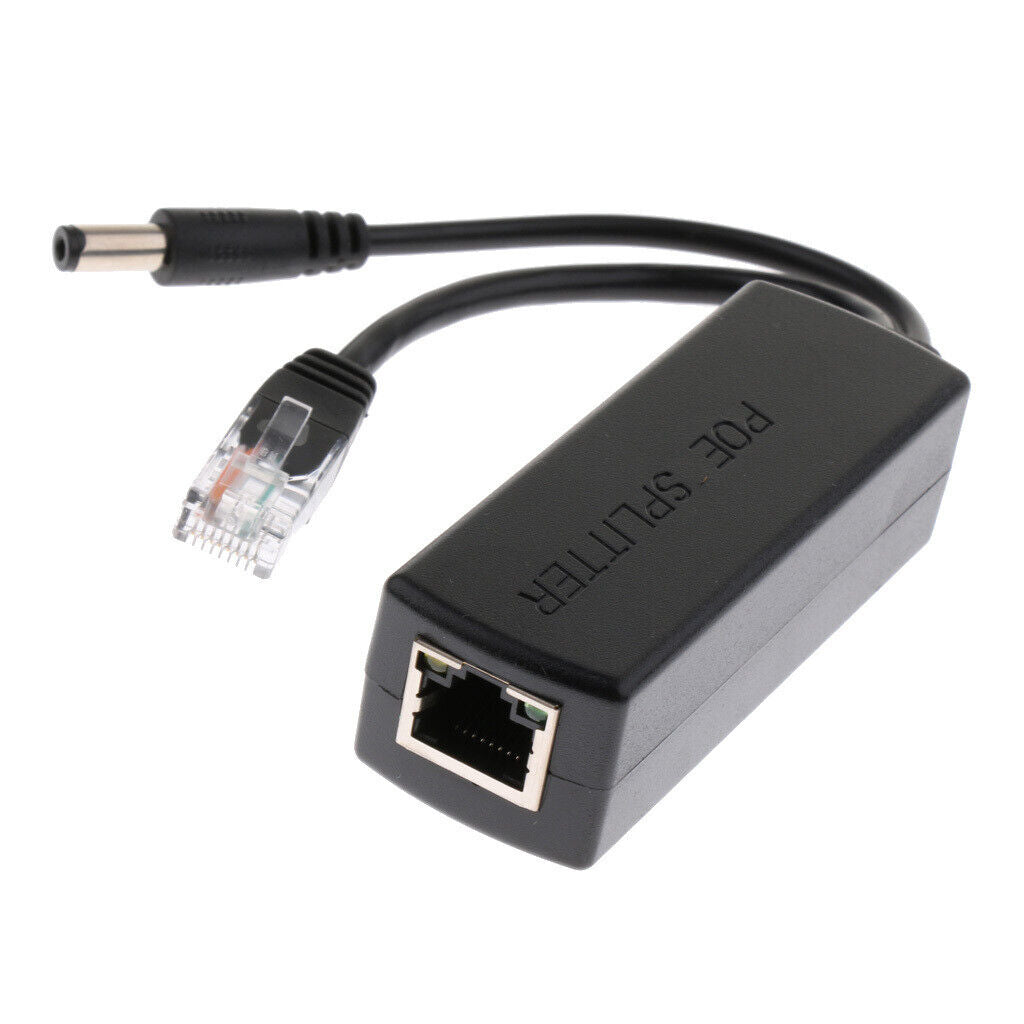 5Pcs  802.3af Micro USB  PoE Splitter  Over Ethernet 48V 12V