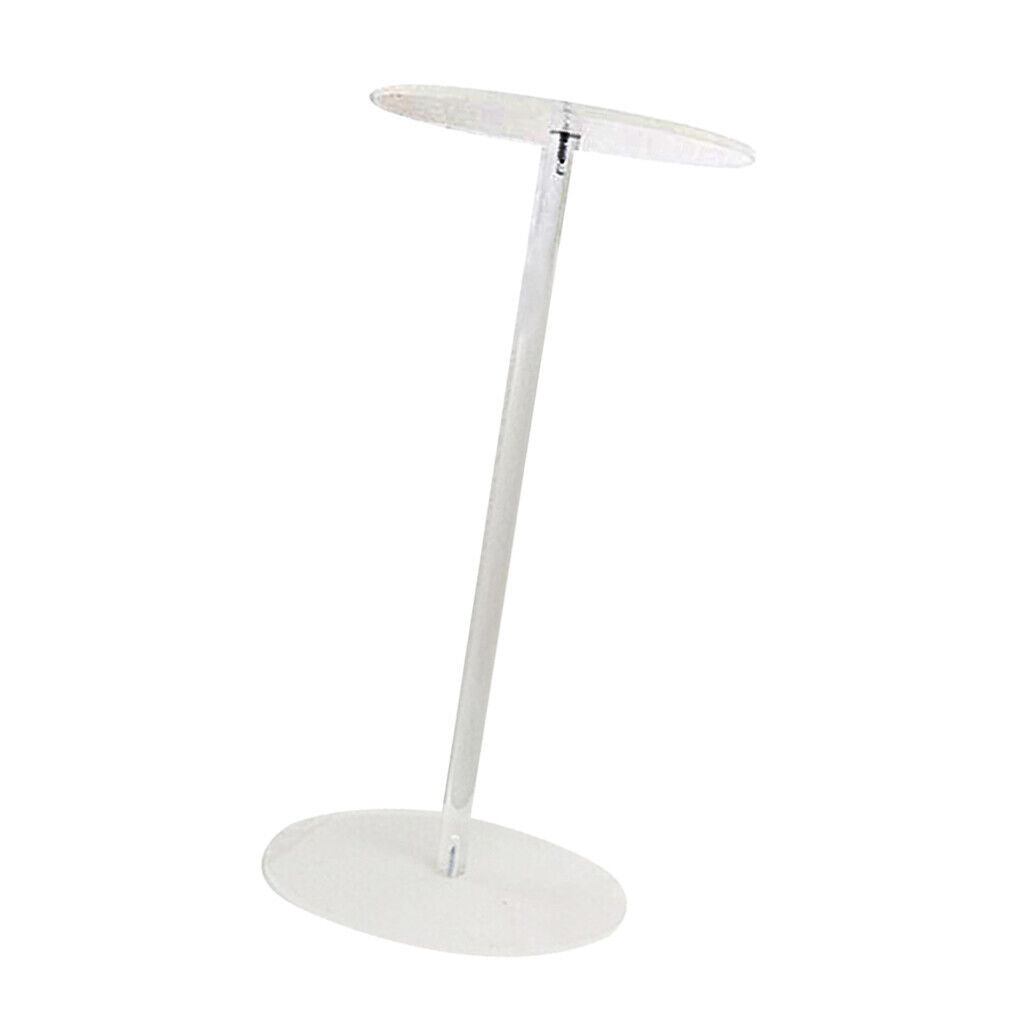 Detachable Acrylic Stable Winter Hat Bonnet Holder Display Stand Shelf 30cm