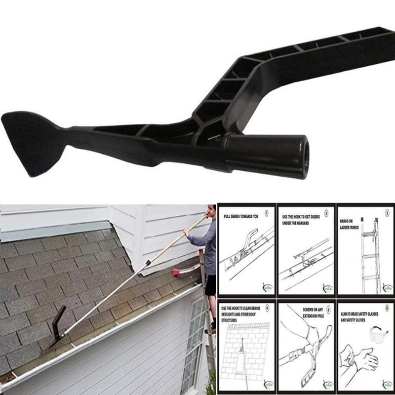 Gutter Cleaning Spoon Scoop Hand Tool for Farm Garden Townhouses Skylights Roof