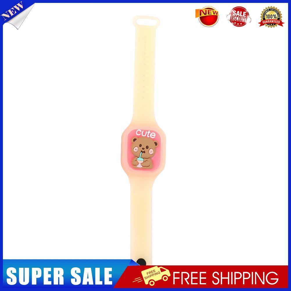 Mosquito Repeller Watch Kids Repellent Glowing Bracelet Random Color (E)