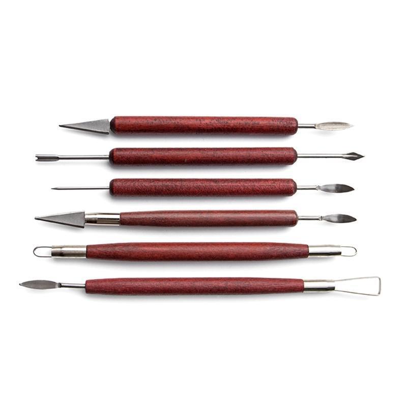 Stainless Steel Pottery Clay Sculpture Tool Cake Decorating Art Tools Set