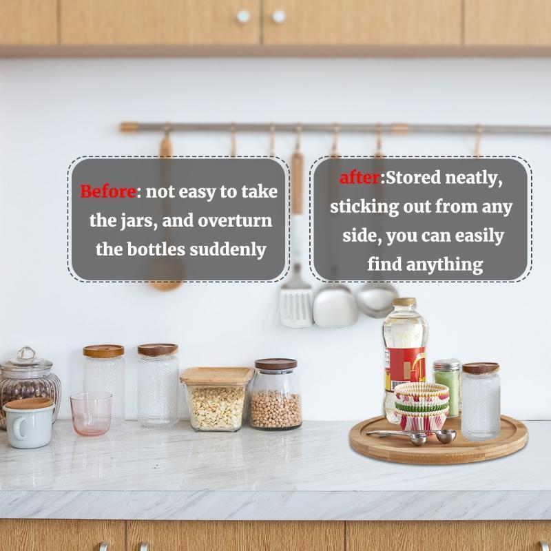 Dressing Rack Cosmetic Storage Turntable for Dressers Countertops and Bathrooms
