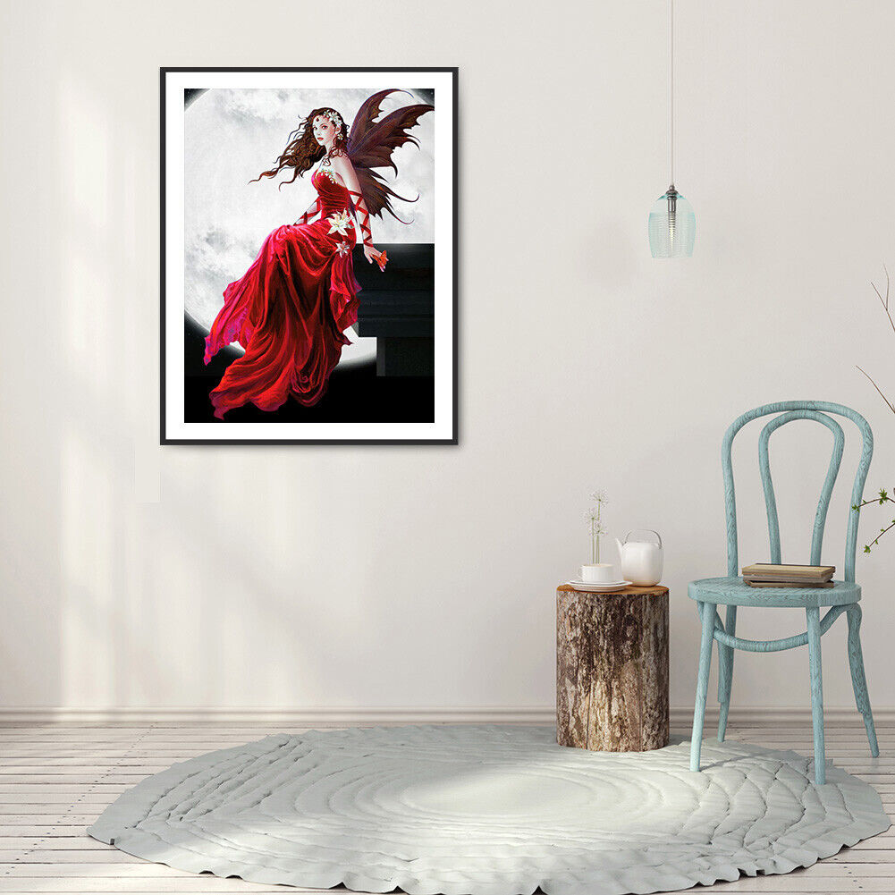 5D Diamond Painting DIY Girl Full Round Drill Mosaic Wall Pictures (X154)