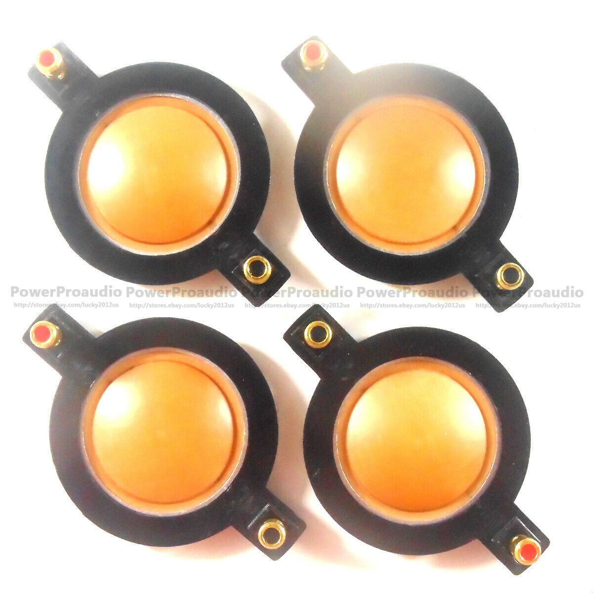 4PCS  51.5mm 8 ohm tweeters horn voice coil diaphragm 8Ohm