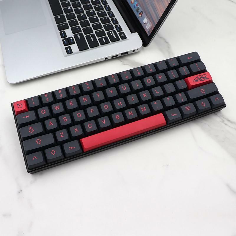 132pcs Keycaps PBT Dye Sub XDA Keycap for Cherry Gaming Mechanical Keyboard DIY