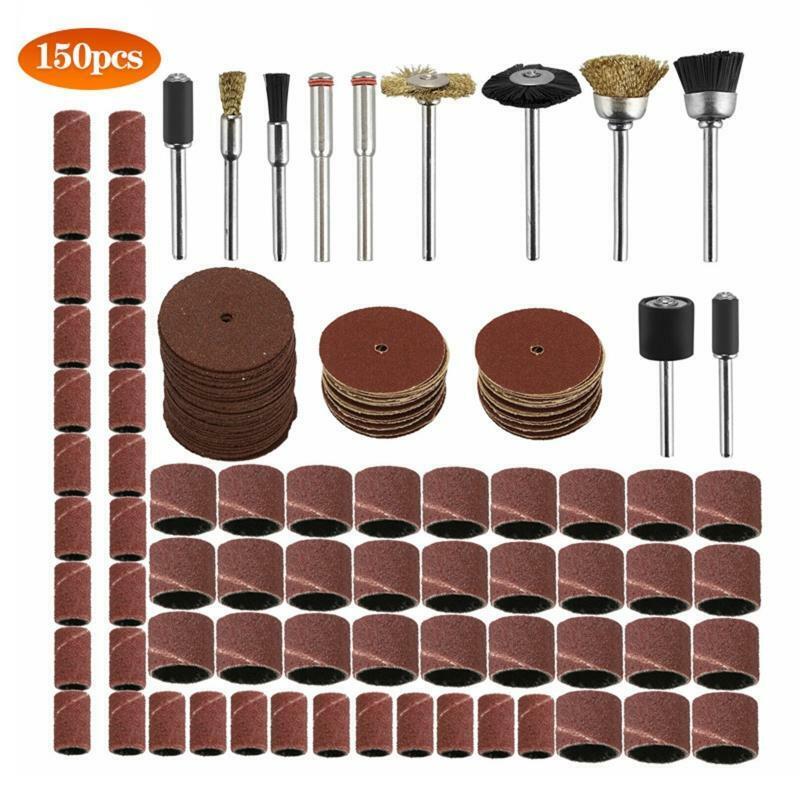 150Pcs/Set Mini Electric Drill Grinder Grinding Polishing Bit Accessories Kit