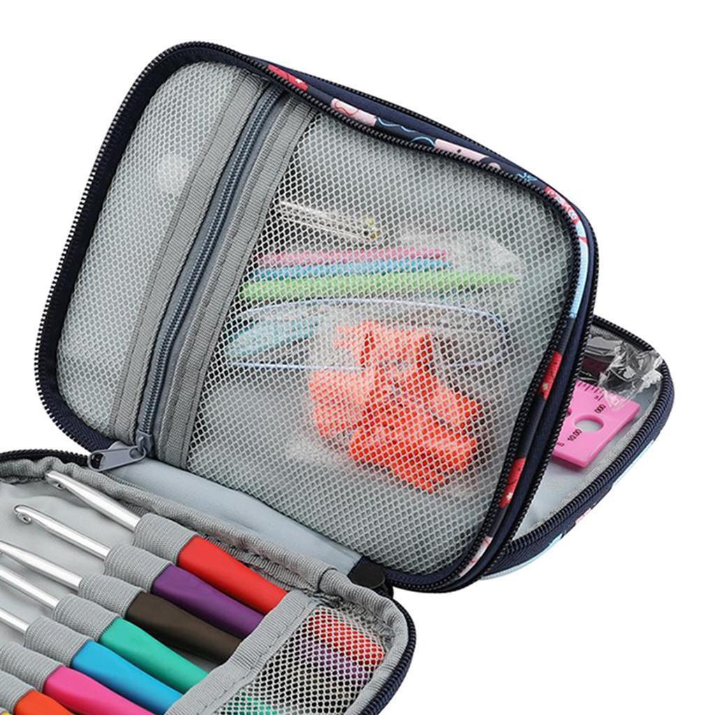 Aluminum Crochet Hooks, Knitting Needles, 110 Pieces, Knitting Handmade Thread