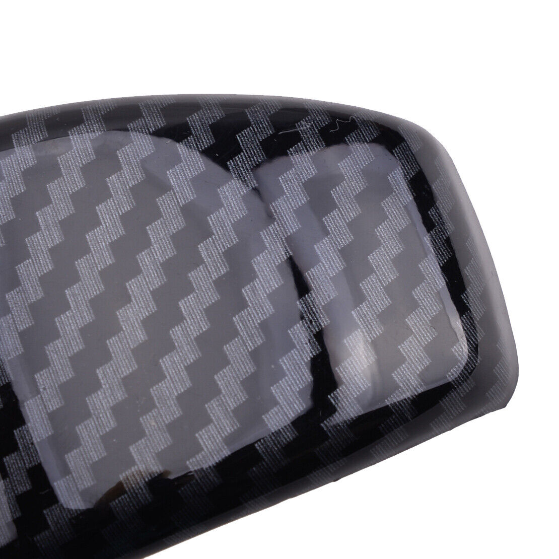 Carbon Fiber ABS Interior Gear Shift Knob Cover Trim Fit For Ford Ranger 2015-20