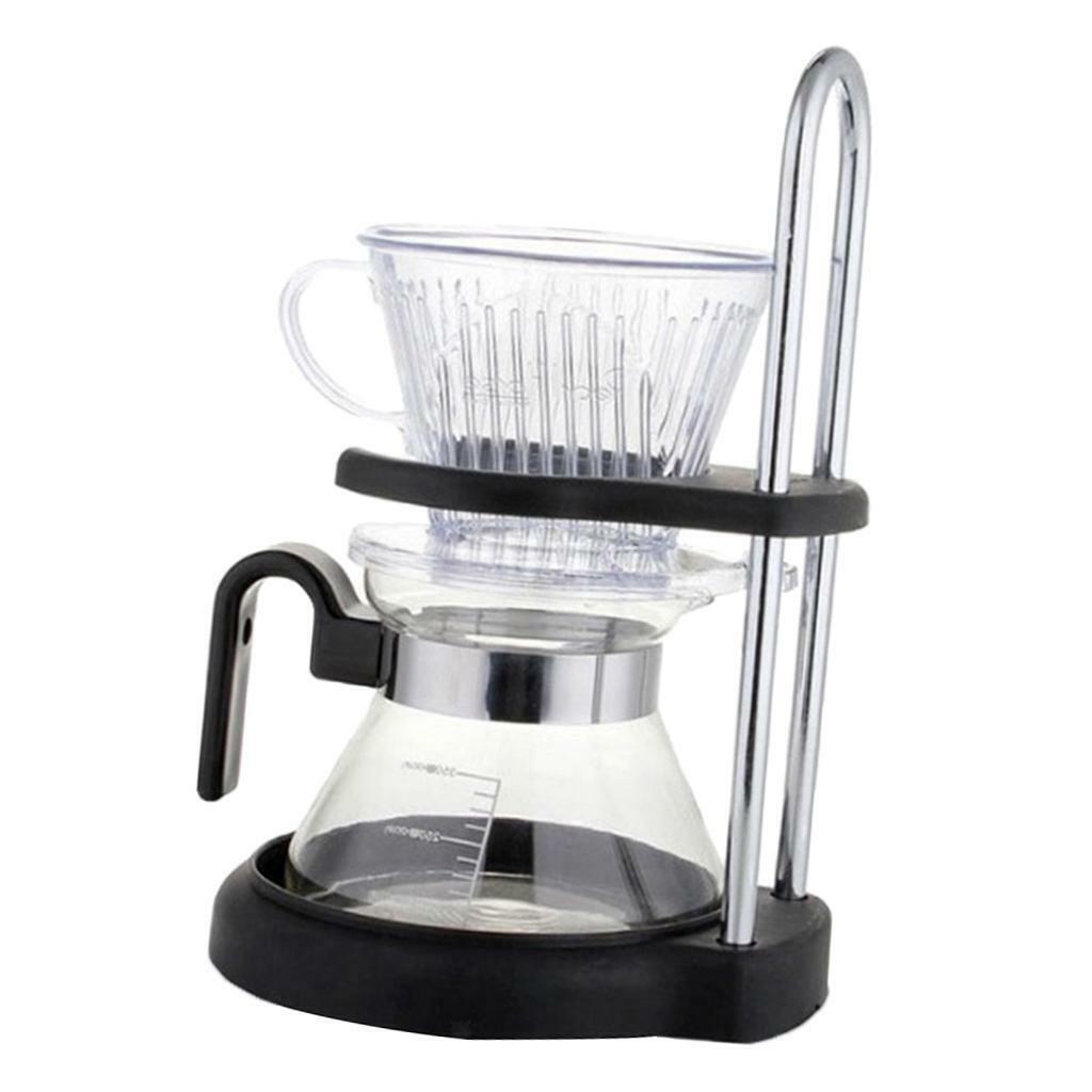 1 Set ABS Drip Coffee Maker Coffee Pot Coffee Filter for Coffee House