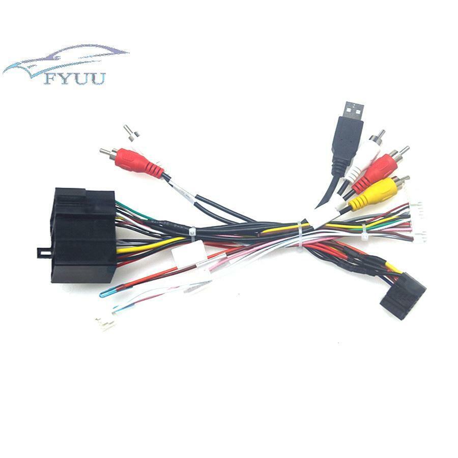 1set 16PIN Car Radio Android Power Calbe With Canbus Box For KIA Sorento 2010-11