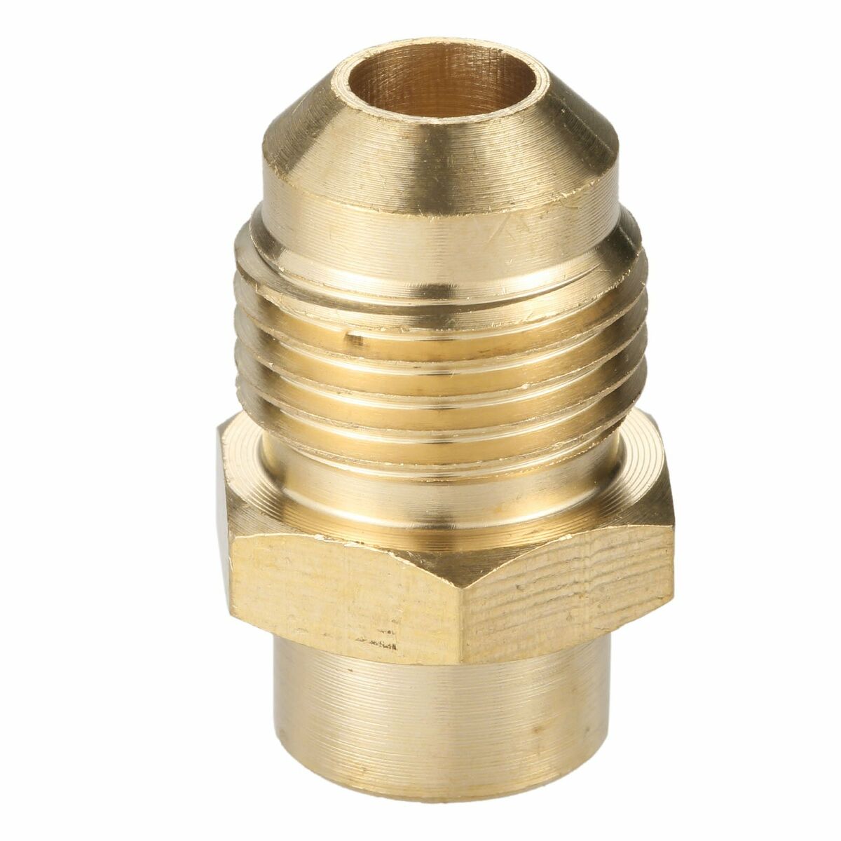 Propane Quick Disconnect Adapter for Weber Q Gas Grill+3/8" Male Flare Adapter
