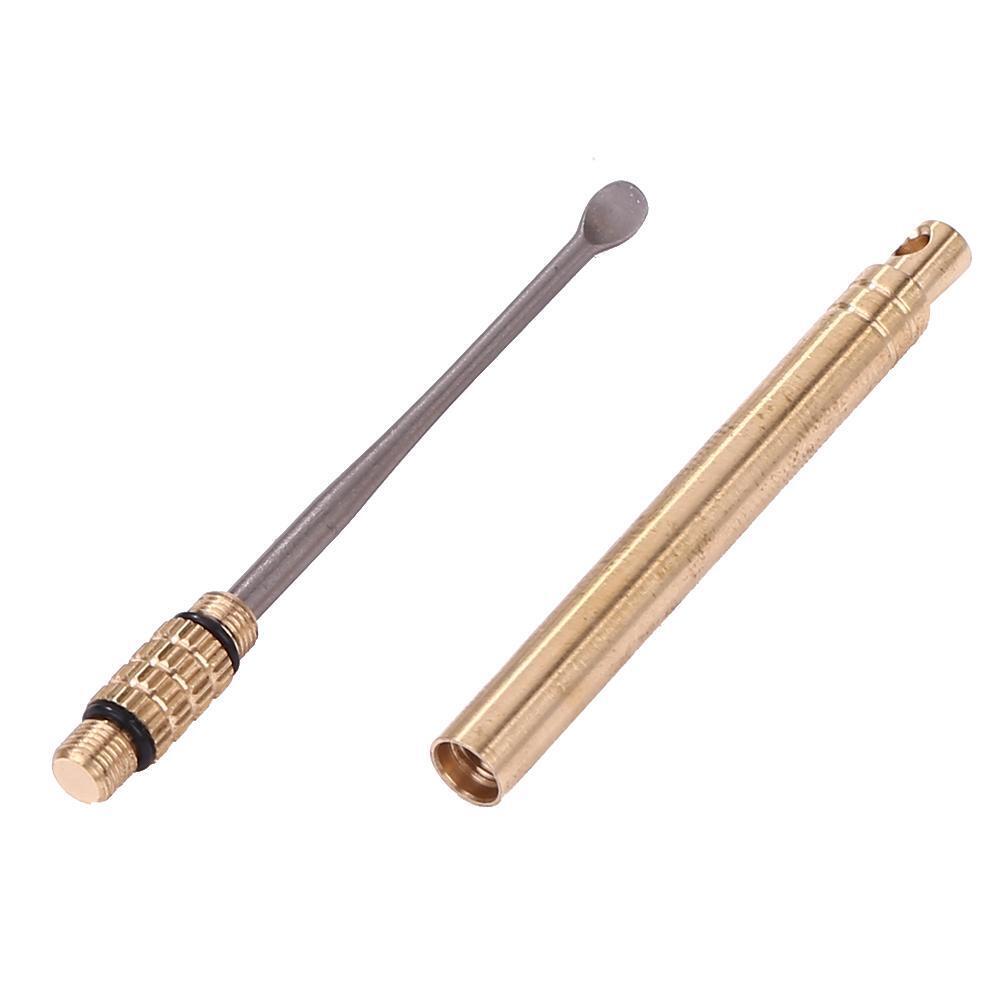 Portable Titanium Alloy Ear Spoon Travel Rust-Resistance Outdoor Tools