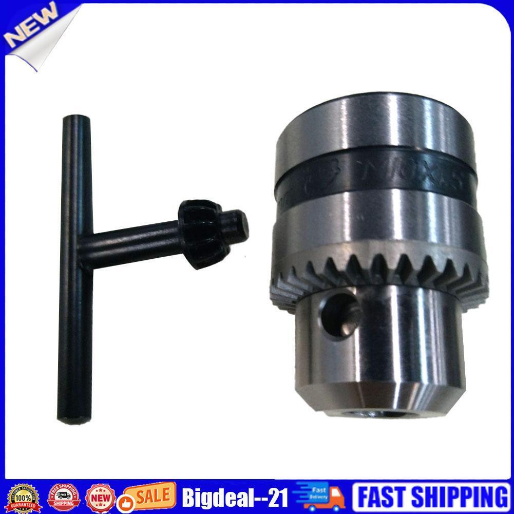 Electric Drill Chuck Angle Grinder Drill Chuck with Key Lathe Accessories