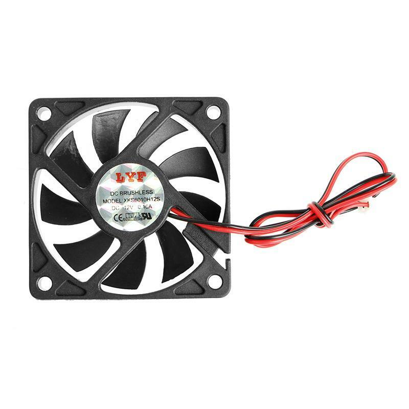 DC Brushless Fan XKS6010H12S 6CM Cooling 60mm DC12V 0.16A Cooler Fan 60X60X10mm