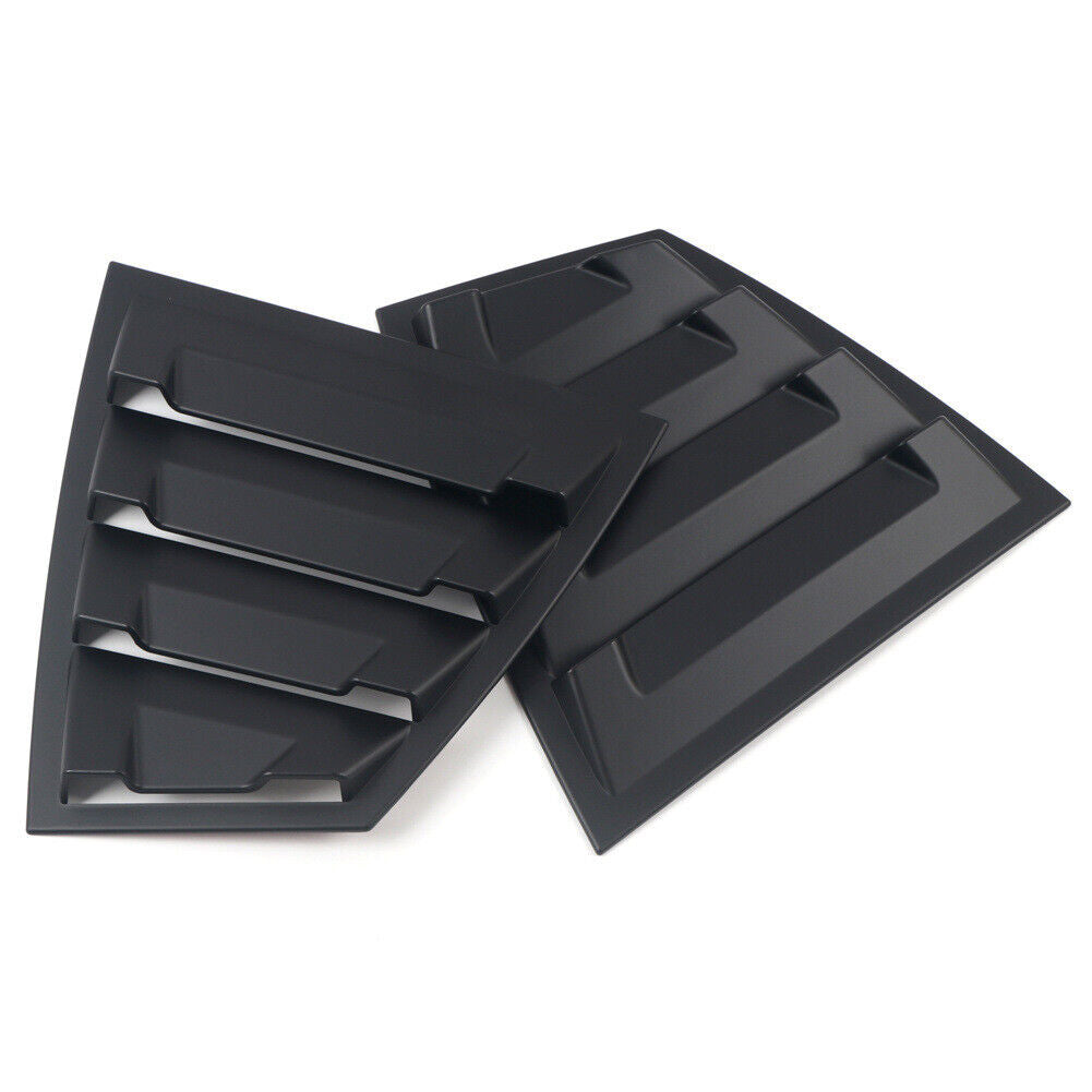 Rear Side Window Quarter Louver Cover Trim Fit for Subaru WRX STi 2015-2020 Acc