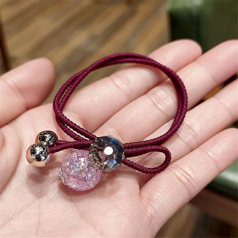 Women Girl Hair Accessories High Elastic Hair Ring Candy Hair Tie Hair Tie Rope