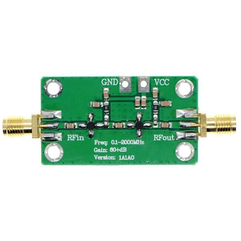 0.1-2000MHz 60dB Broadband High Frequency RF Amplifier Module For FM HF VHF/UHF