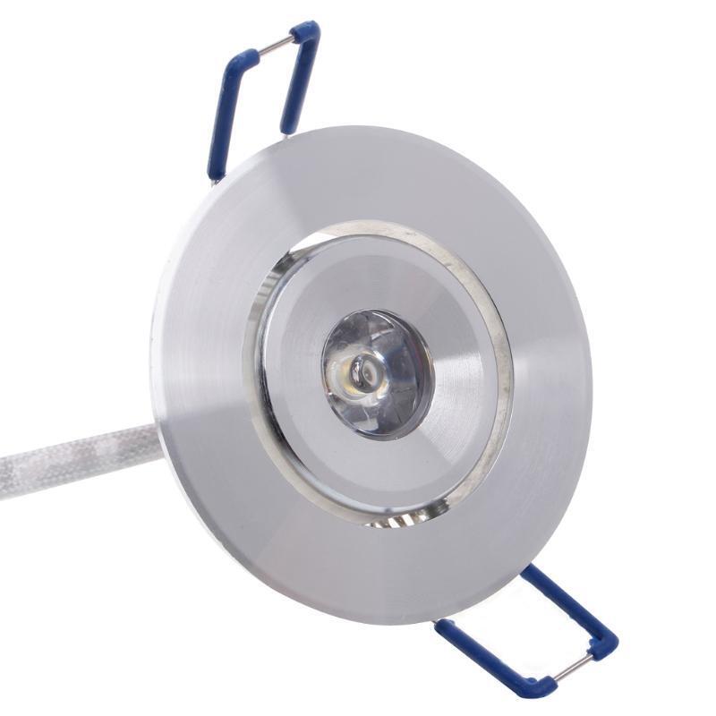 HOT Warm White 1W LED Ceiling Indoor Down Cabinet Light Fixture Recessed Lamp