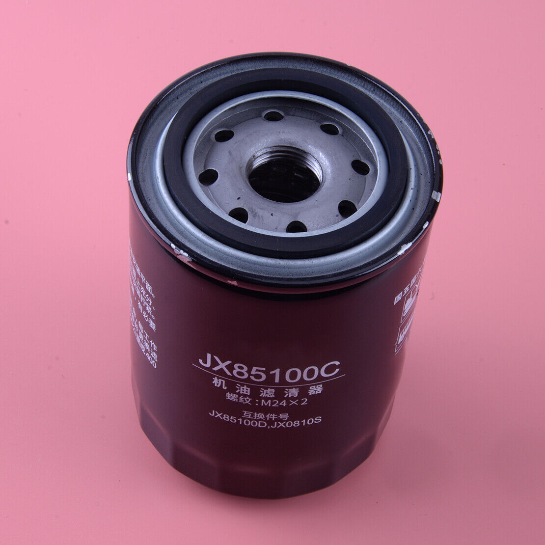 Oil Filter M24 X 2 Thread Fit For John Deere Excavator JX85100C JX0810S Black