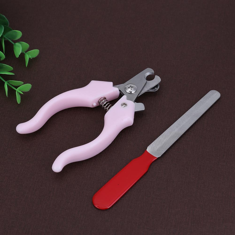 2pcs/Set Pet Animal Puppy Nail Clippers Claw Cutters Dog Scissors Trimmers