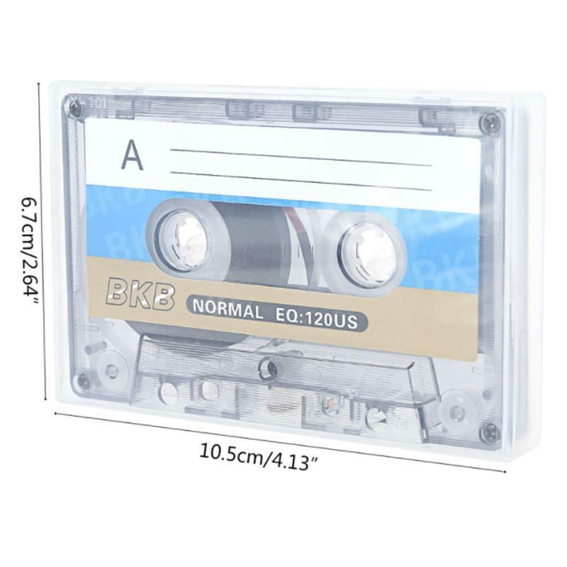 60min Convenient Recording Blank Cassette Tape Records Speech Recorder Tape