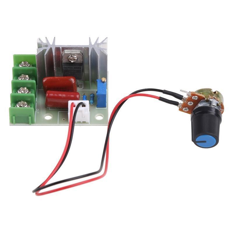 220V2000W Motor Speed Controller Adjustable Electronic Voltage Regulator Durable