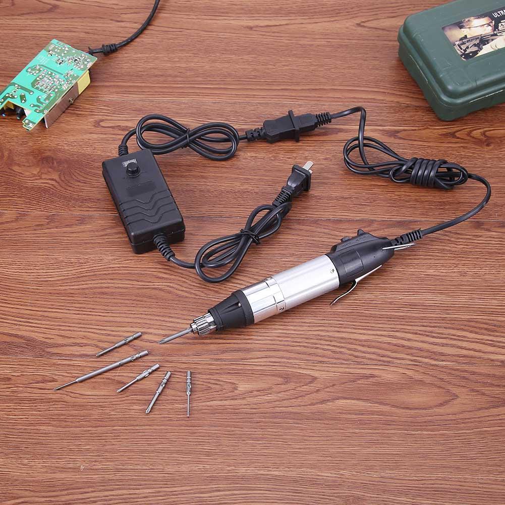 220V Straight Electric Screwdriver Set Home Electronic Maintenance Tool