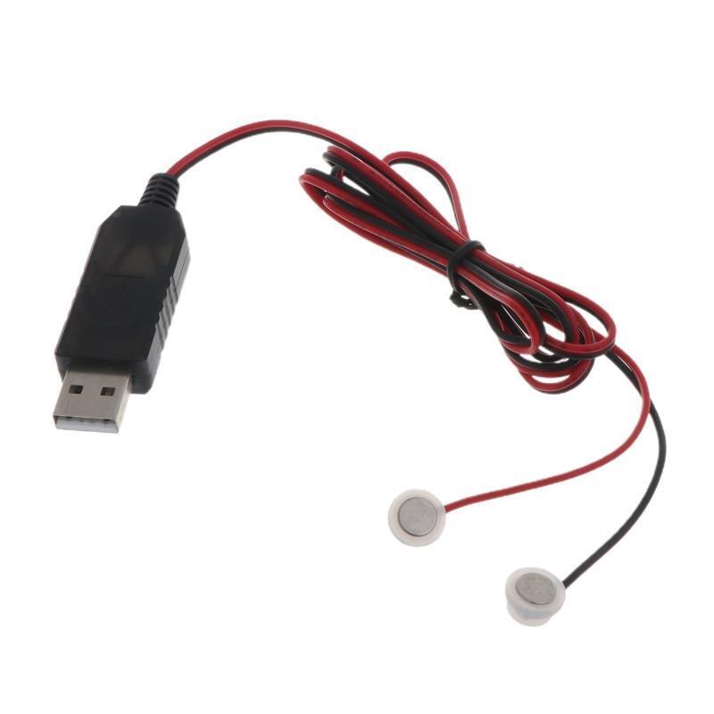 Charger Cable for 3.7V 14500 Battery Rechargeable Battery Magnetic Charging Cord