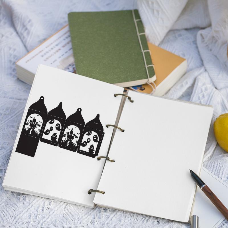 Ghost Gift Box Cutting Dies Photo Album Decoration Accessories DIY Crafts