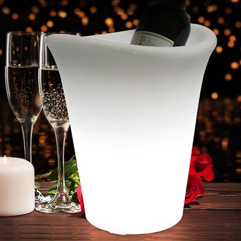 Durable Versatile Ice Bucket Large Ice Buckets Wine Coolers Round Colorful