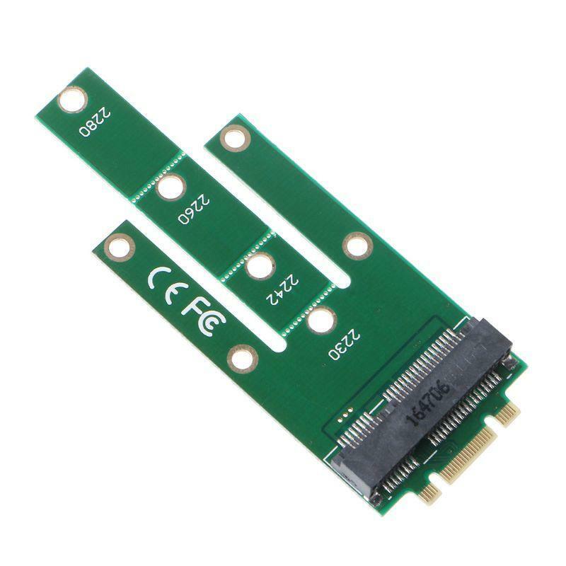M.2 B Key to mSATA Adapter Card Mini PCI-e Add-on Converter SSD 2242 2230 2260