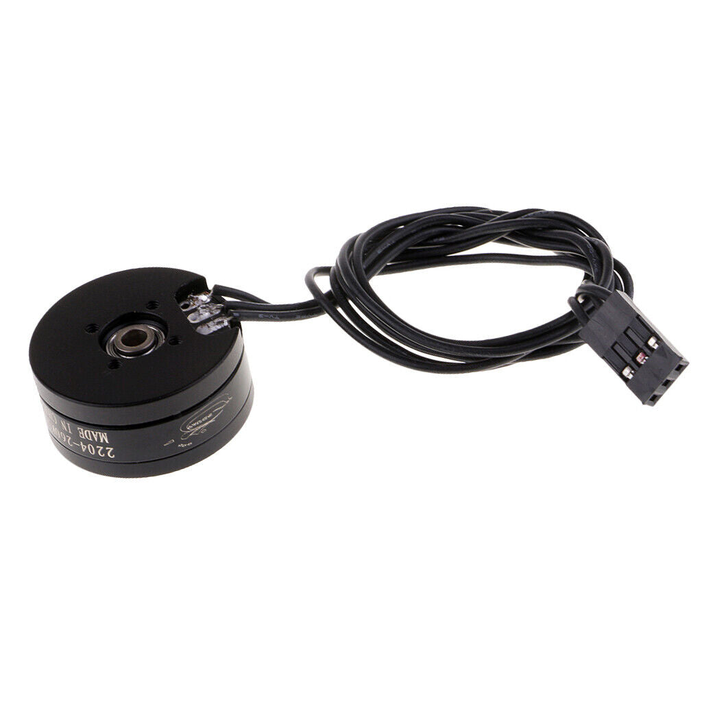 2pcs 260kv Gimbal Brushless Motor 80T Hollow Shaft for   808 Camera